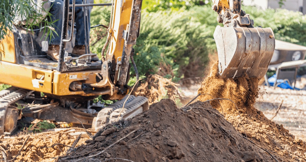 Excavation works Laudat Dominica